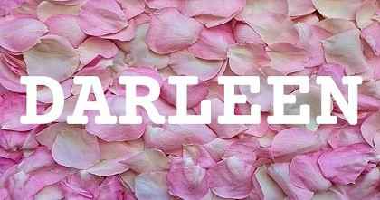 DARLEEN英文名字意義