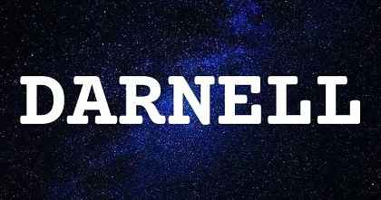 DARNELL英文名字意義