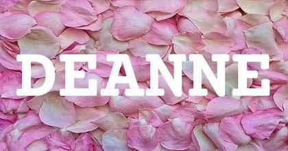 DEANNE英文名字意義