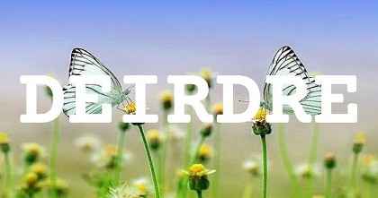 DEIRDRE英文名字意義