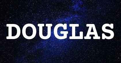 DOUGLAS英文名字意義