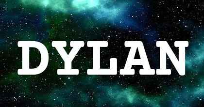 DYLAN英文名字意義