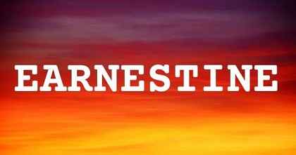 EARNESTINE英文名字意義