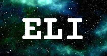 ELI英文名字意義