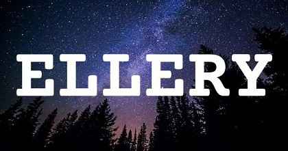 ELLERY英文名字意義