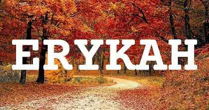 ERYKAH英文名字意義