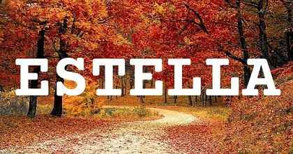 ESTELLA英文名字意義