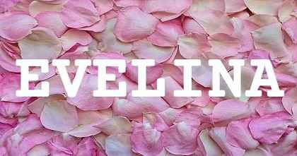 EVELINA英文名字意義