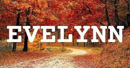 EVELYNN英文名字意義