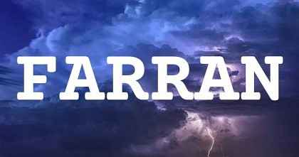 FARRAN英文名字意義