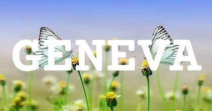 GENEVA英文名字意義