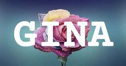 GINA英文名字意義