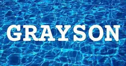 GRAYSON英文名字意義