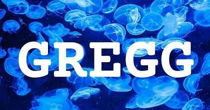 GREGG英文名字意義