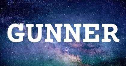 GUNNER英文名字意義