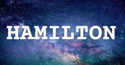 HAMILTON英文名字意義