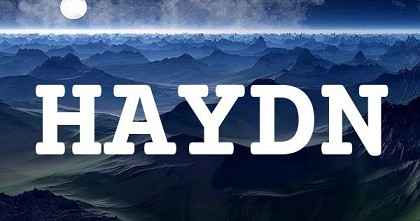 HAYDN英文名字意義