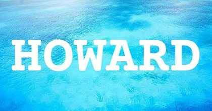HOWARD英文名字意義