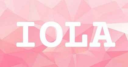 IOLA英文名字意義