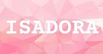 ISADORA英文名字意義