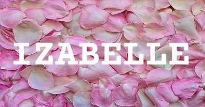 IZABELLE英文名字意義