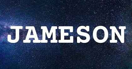 JAMESON英文名字意義