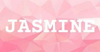 JASMINE英文名字意義