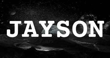 JAYSON英文名字意義
