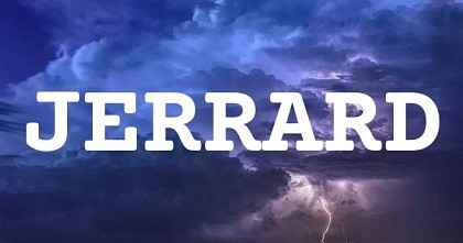 JERRARD英文名字意義