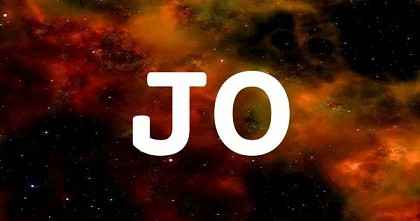 JO英文名字意義