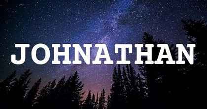 JOHNATHAN英文名字意義