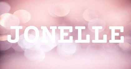 JONELLE英文名字意義