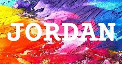 JORDAN英文名字意義