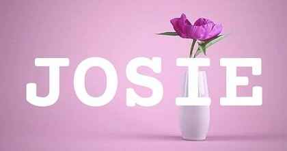 JOSIE英文名字意義