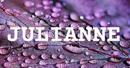 JULIANNE英文名字意義