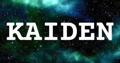 KAIDEN英文名字意義