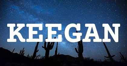 KEEGAN英文名字意義