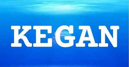 KEGAN英文名字意義