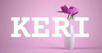 KERI英文名字意義