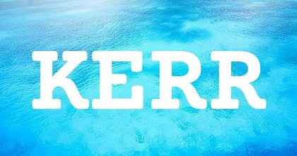 KERR英文名字意義