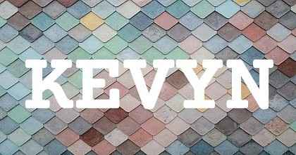 KEVYN英文名字意義