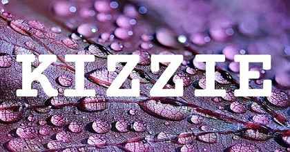 KIZZIE英文名字意義