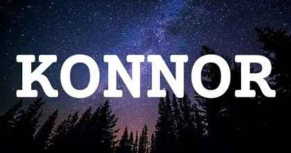 KONNOR英文名字意義