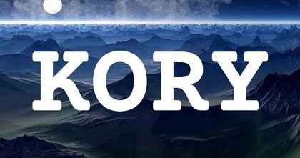 KORY英文名字意義