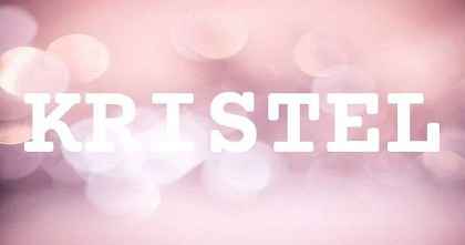 KRISTEL英文名字意義