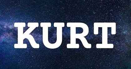 KURT英文名字意義