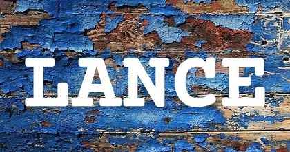LANCE英文名字意義