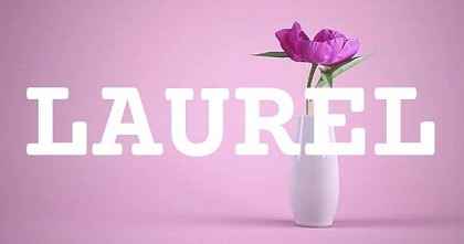 LAUREL英文名字意義