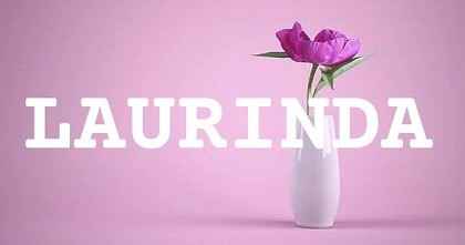LAURINDA英文名字意義