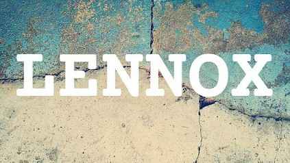 LENNOX英文名字意義